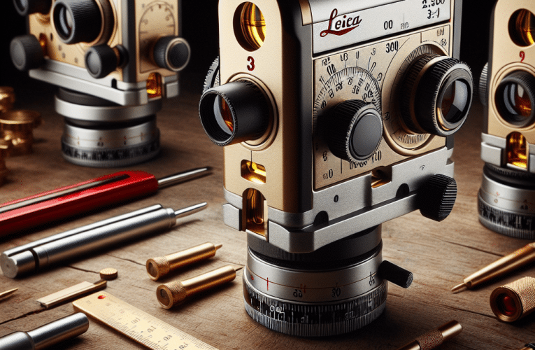 Niwelatory optyczne Leica – przewodnik po precyzyjnym mierzeniu dla profesjonalistów i amatorów