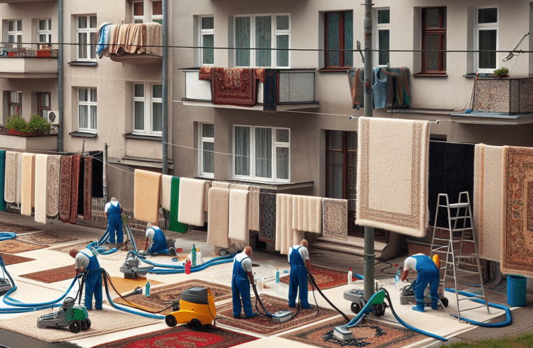 Pranie dywanów na Ursynowie – Praktyczny poradnik jak odświeżyć swoje wykładziny