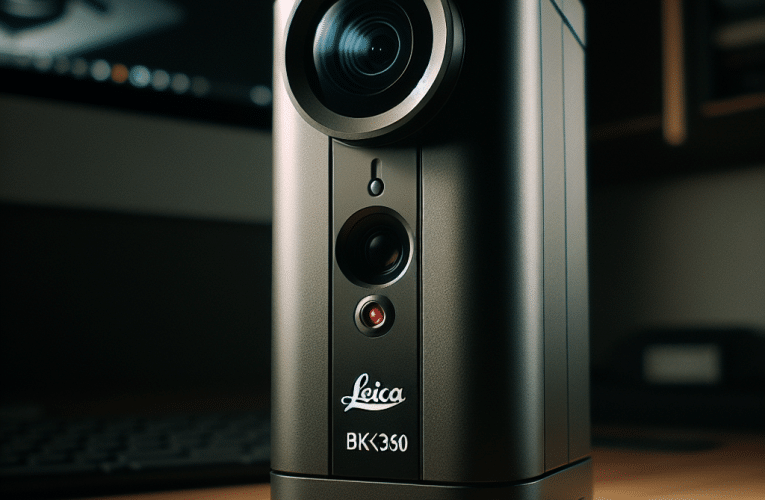 Skaner laserowy Leica BLK360: Jak wykorzystać go w różnych dziedzinach – przewodnik dla początkujących