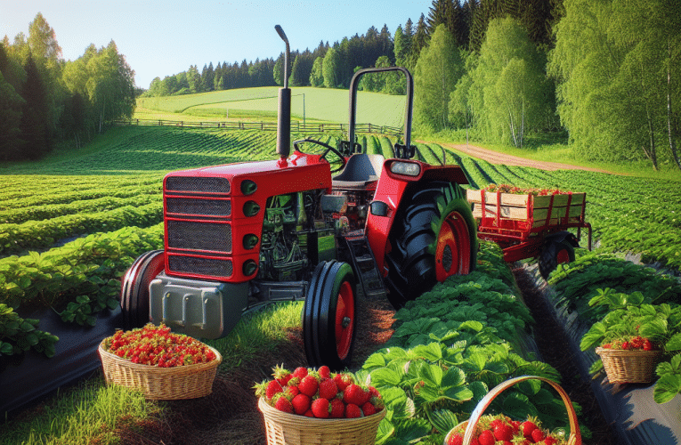 Traktor do truskawek: Jak wybrać idealny pojazd do Twojej plantacji?