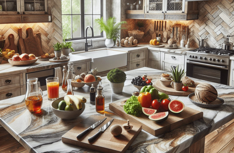 Blaty kuchenne kamienne – jak wybrać i pielęgnować naturalny kamień w Twojej kuchni?