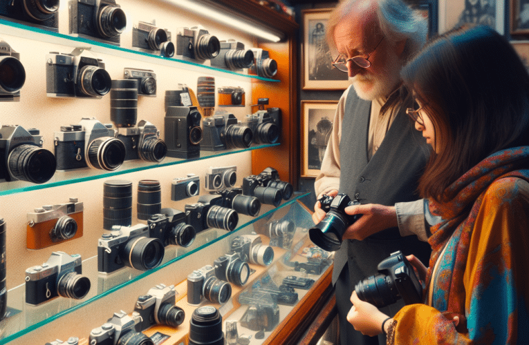 Komis aparatów fotograficznych – jak skutecznie kupić i sprzedać sprzęt foto używany