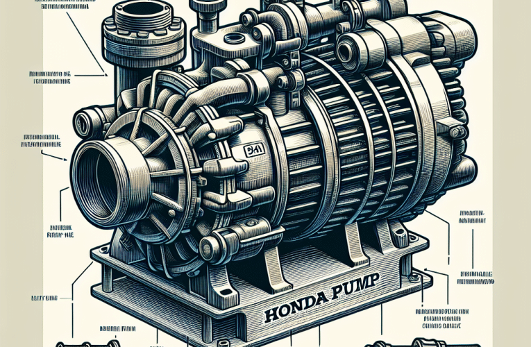 Pompa szlamowa Honda – jak wybrać użytkować i konserwować uniwersalne pompy do brudnej wody