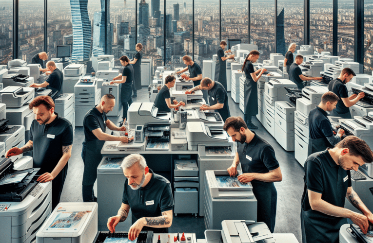 Serwis drukarek Warszawa – Gdzie naprawić urządzenie drukujące w stolicy? Praktyczny przewodnik