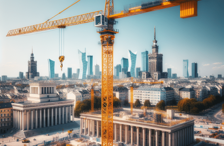 Wynajem dźwigu w Warszawie – Jak wybrać najlepszą opcję dla Twojego projektu budowlanego?