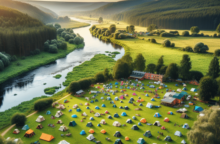 Pola namiotowe w Dziwnowie: Przewodnik po najlepszych miejscach na camping nad Bałtykiem