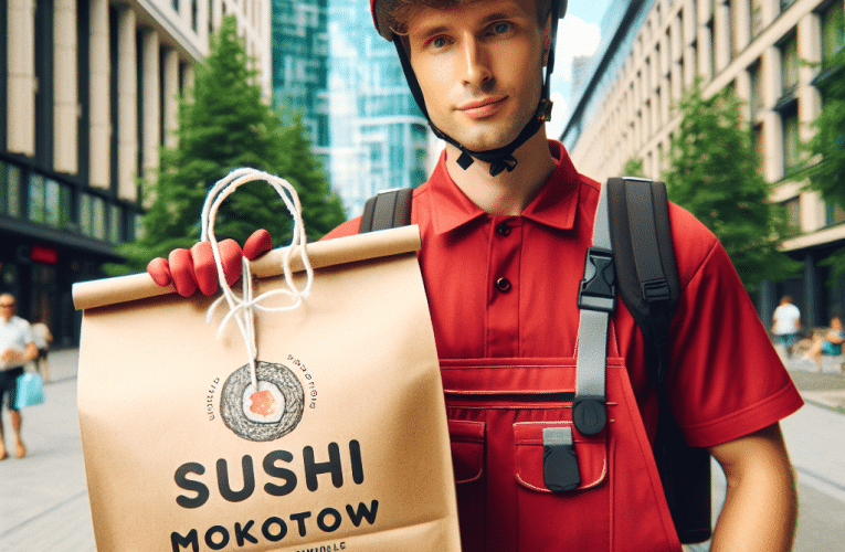 Sushi Mokotów dostawa – Gdzie zamówić najlepsze sushi z dostawą na Mokotowie?