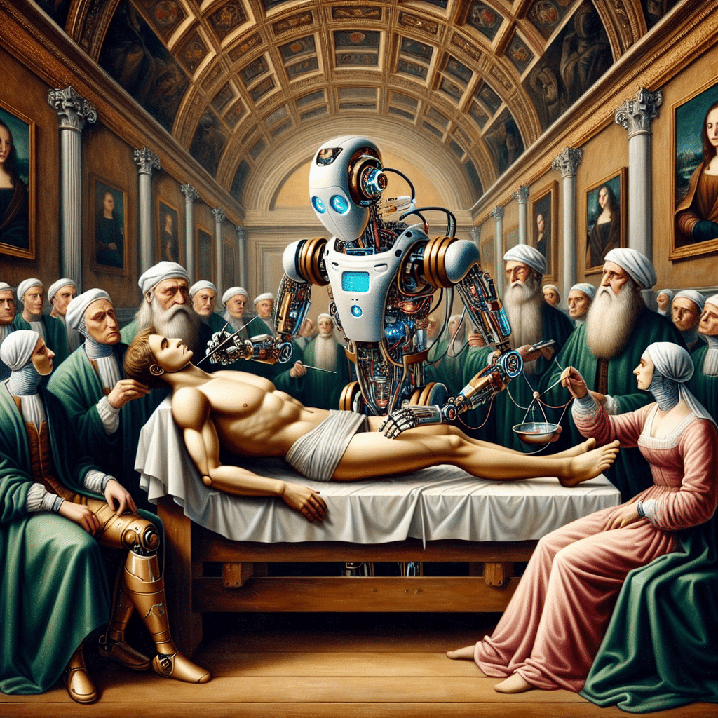 robot da vinci cena operacji