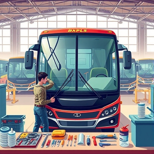 naprawa szyb busów