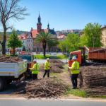 wywóz gałęzi łódź