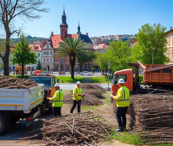 Jak zorganizować wywóz gałęzi w Łodzi aby było to szybkie i efektywne?