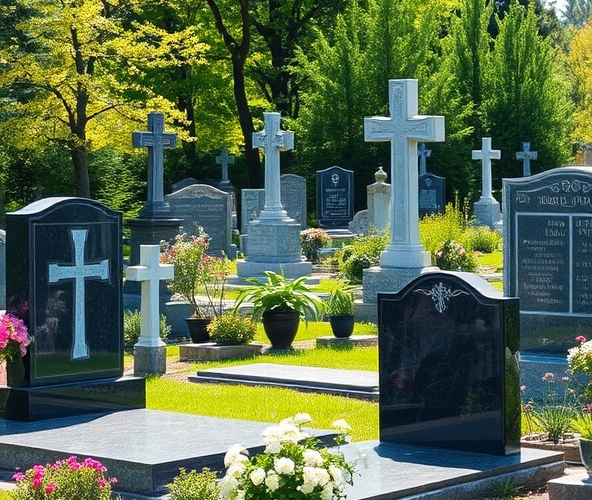 Jak wybrać trwały i elegancki nagrobek z krzyżem dopasowany do charakteru zmarłego