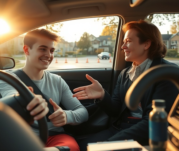 Jakie metody pomagają skutecznie zredukować stres podczas nauki jazdy w Chotomowie?