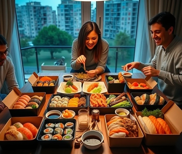 Ile zamówić sushi na Bemowie na tydzień dla 2-3 osób?
