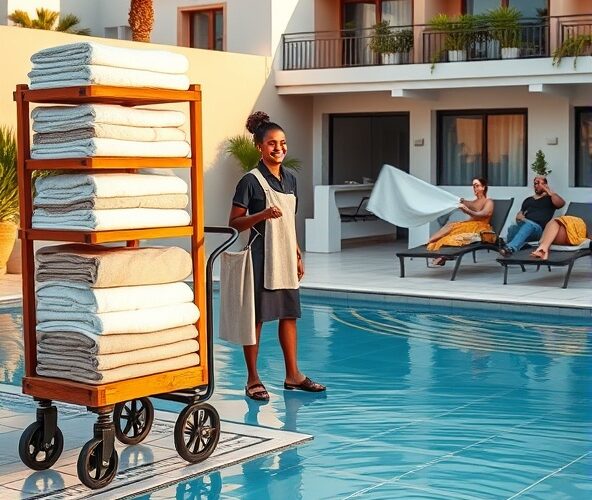 Czy w 3‑gwiazdkowym hotelu są ręczniki na basen?