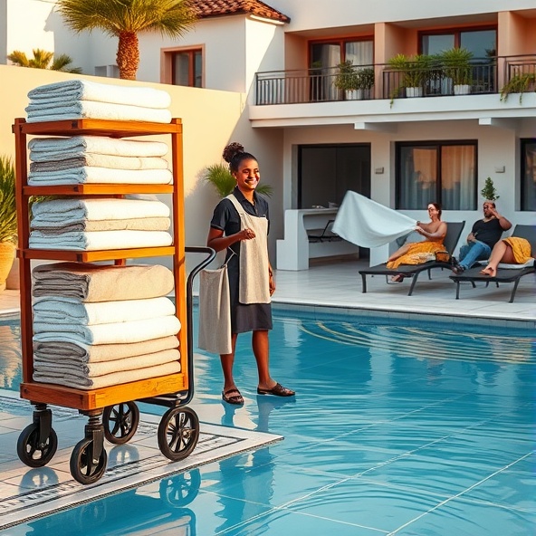 czy w 3 gwiazdkowym hotelu są ręczniki