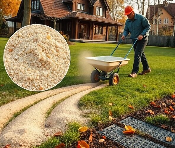 Czy piaskowanie trawników w Milanówku jesienią poprawi drenaż gleby?