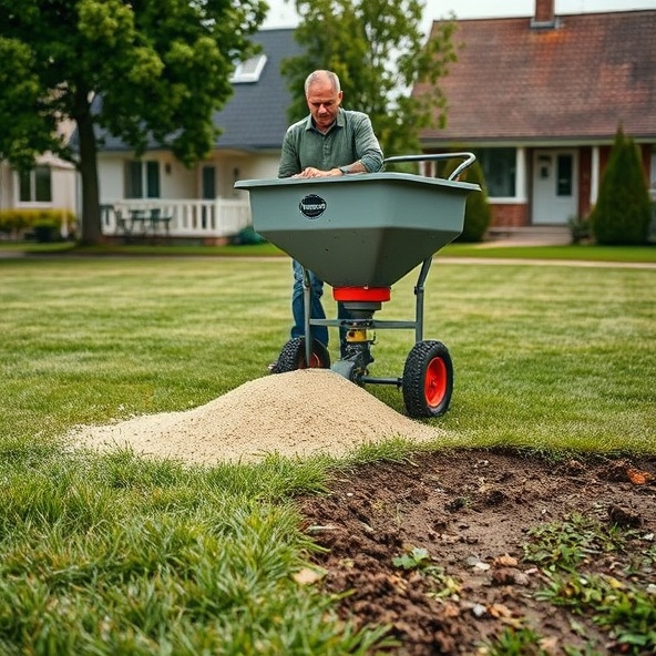 piaskowanie trawników milanówek