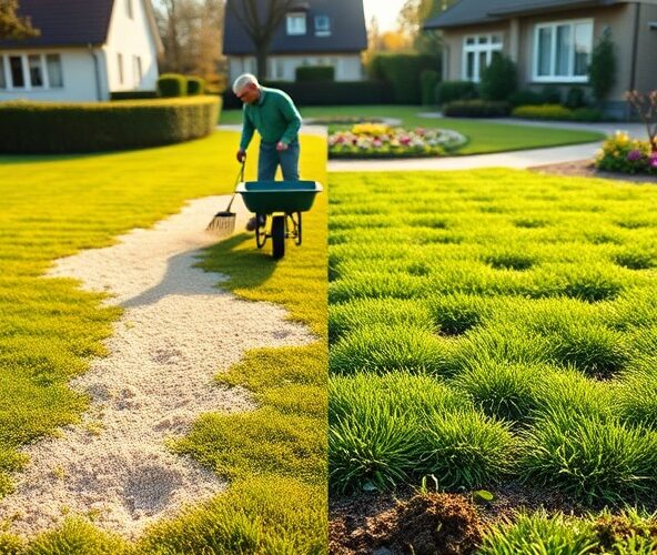 Co lepiej zwalczy mech w Milanówku, piaskowanie trawników czy aeracja?