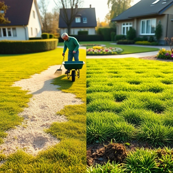 piaskowanie trawników milanówek