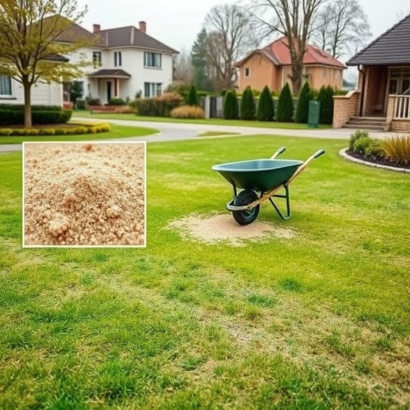 piaskowanie trawników milanówek