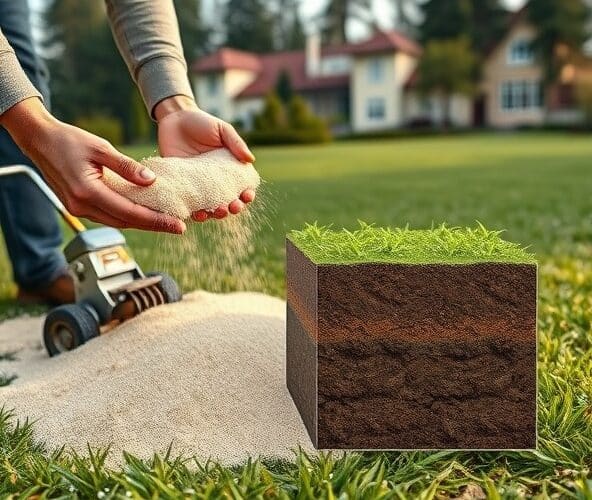 Czy piaskowanie trawników w Milanówku poprawi kiełkowanie nasion?