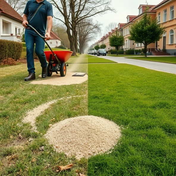 piaskowanie trawników milanówek