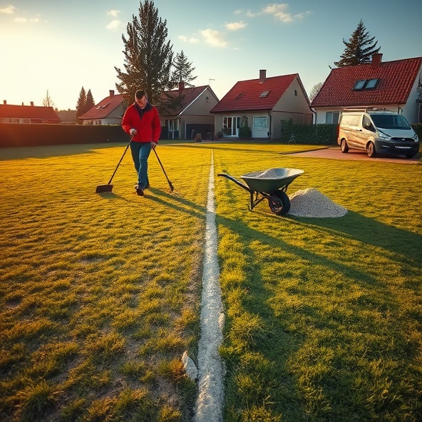 piaskowanie trawników milanówek