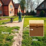 Czy piaskowanie trawników w Milanówku poprawi drenaż na glinie? piaskowanie trawników milanówek