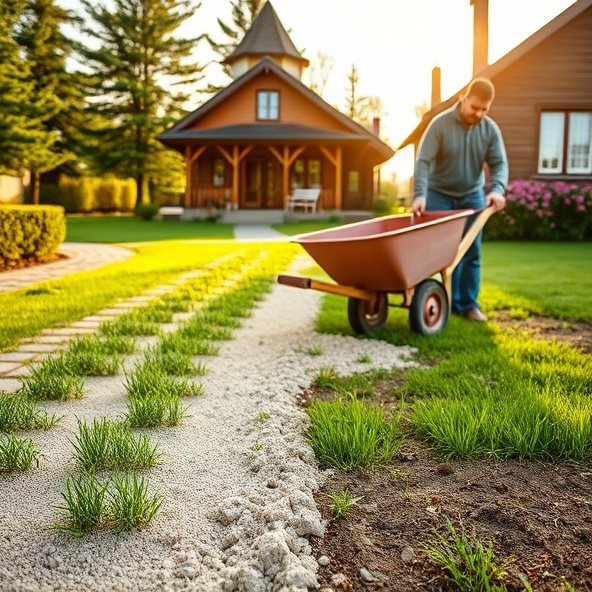 piaskowanie trawników milanówek