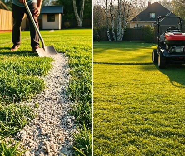 Kiedy kosić po piaskowaniu trawników w Milanówku?