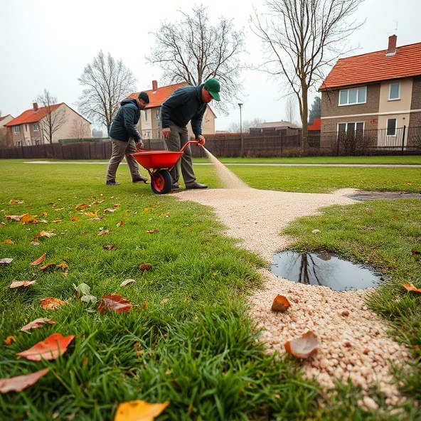 piaskowanie trawników milanówek