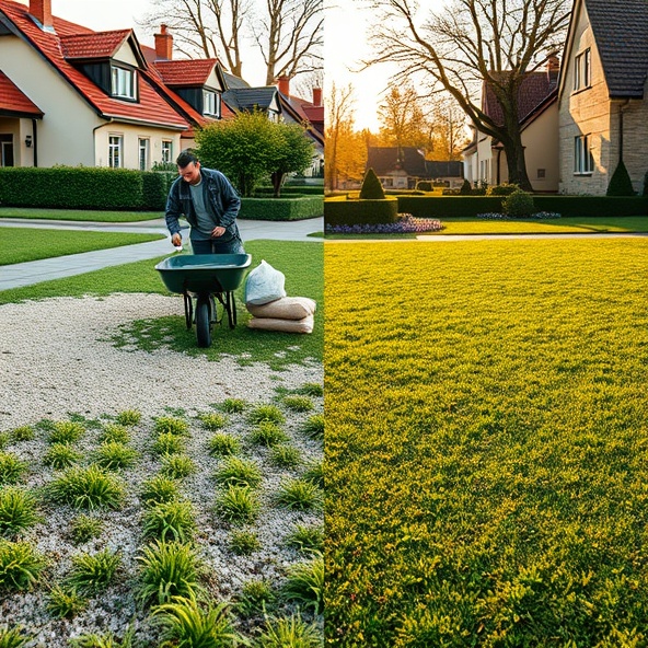 piaskowanie trawników milanówek