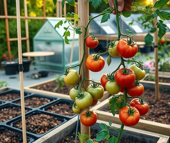 Jakie akcesoria ogrodnicze w Grodzisku ułatwią uprawę pomidorów?