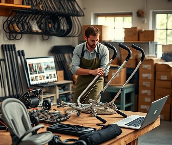 Gdzie można kupić sam stelaż do wózka 2w1, by taniej naprawić wózek?