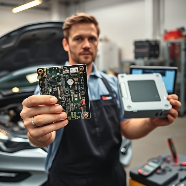 naprawa sterownika silnika opel astra h