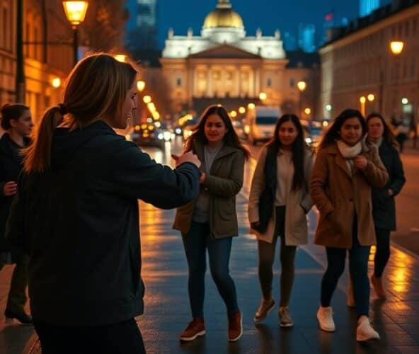 Czy nauka samoobrony w Warszawie pomoże kobietom wracającym nocą?