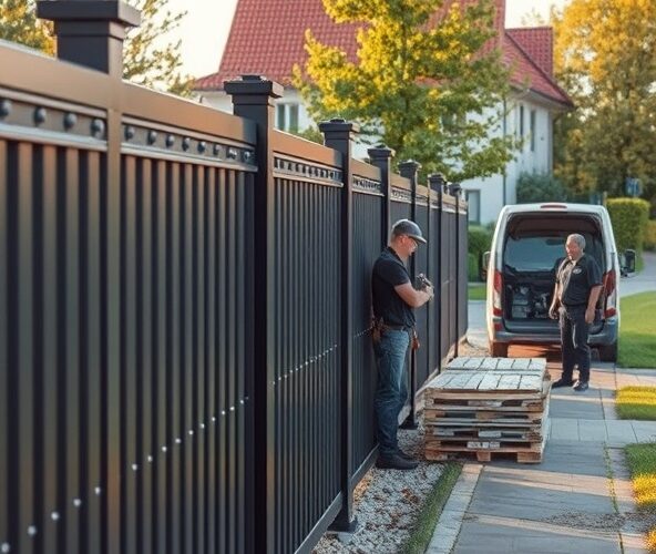 Gdzie w Piasecznie zamówić ogrodzenia panelowe z montażem?