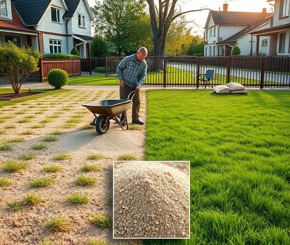 Jaki piasek do piaskowania trawników w Milanówku da gęstszą darń?