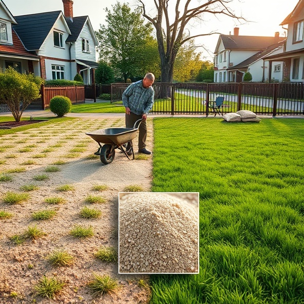 piaskowanie trawników milanówek