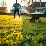 piaskowanie trawników milanówek