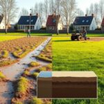 piaskowanie trawników milanówek