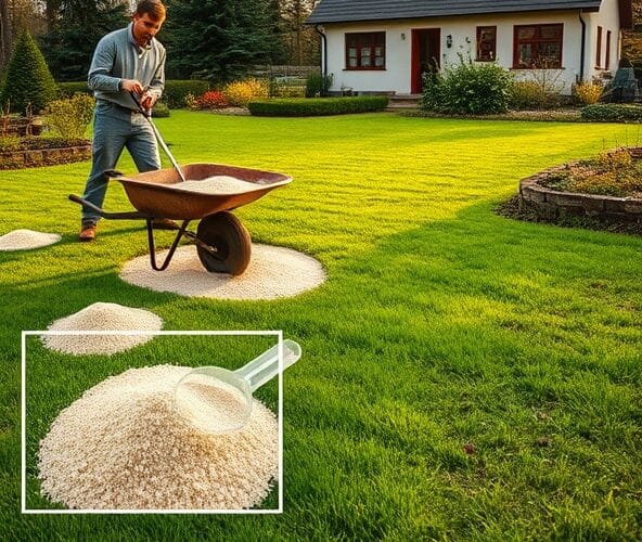 Jaki piasek i dawkę wybrać do piaskowania trawników w Milanówku?