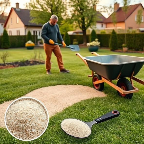 piaskowanie trawników milanówek