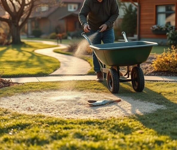 Kiedy w Milanówku robić piaskowanie trawników, by zagęścić darń?