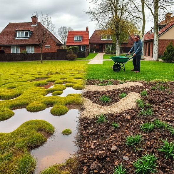 piaskowanie trawników milanówek