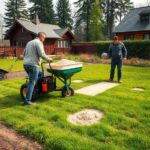 piaskowanie trawników milanówek