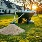 piaskowanie trawników milanówek