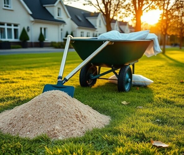 Kiedy wykonać piaskowanie trawników w Milanówku przed dosiewem?