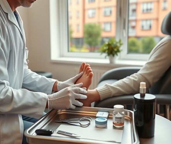 Jak przygotować się do wizyty u podologa na Ochocie z cukrzycą?